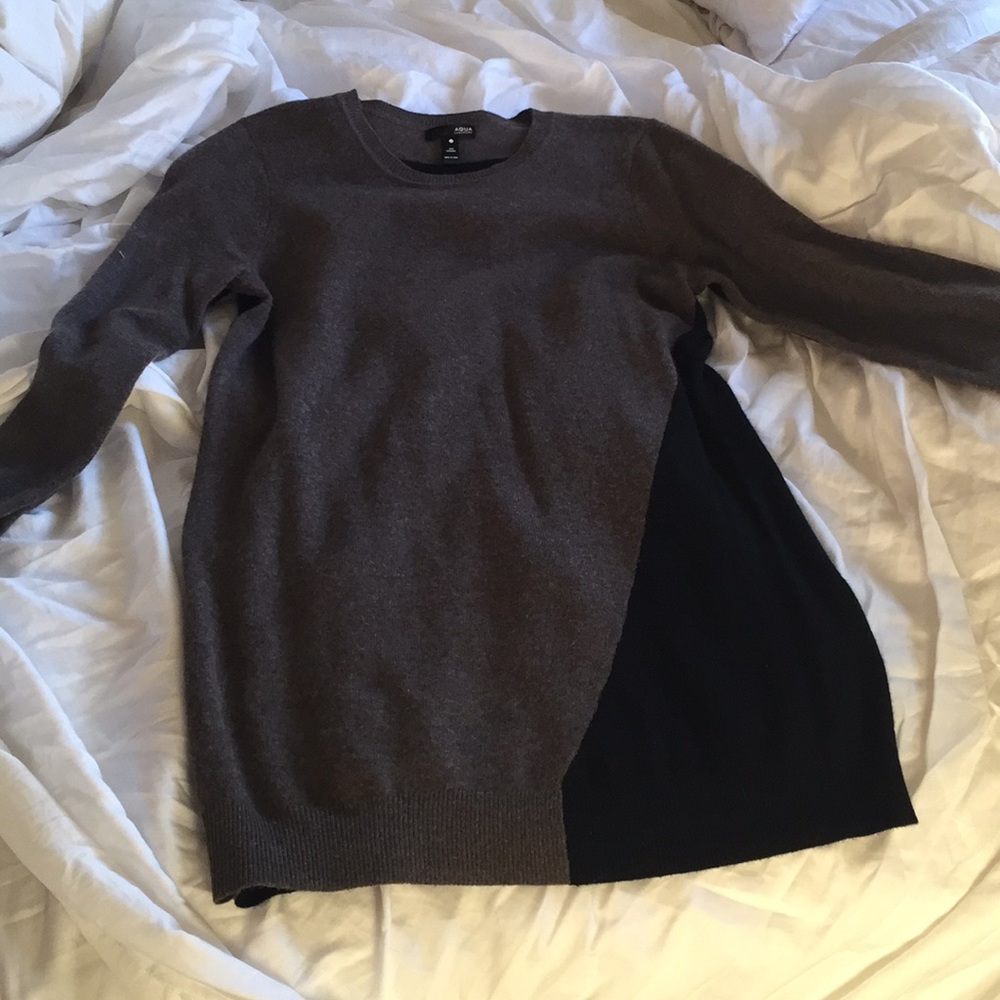 Aqua 💯 Cashmere Long Sweater/Dresss Never Used